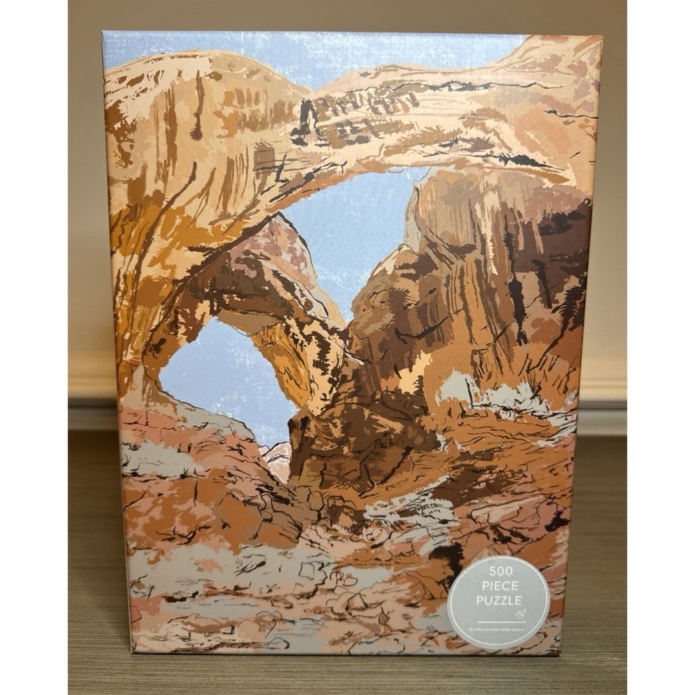 Moab Arches National Park Puzzle 500 Pc Walker Noble Artist New Sealed VAULTED